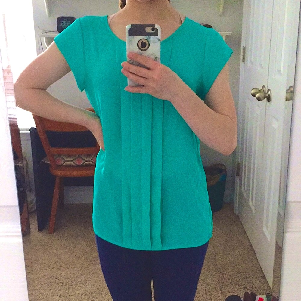 Express Mint Green Dress Shirt